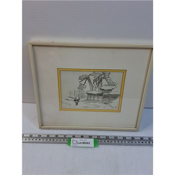 Watercolor Painting - 12" x 10"