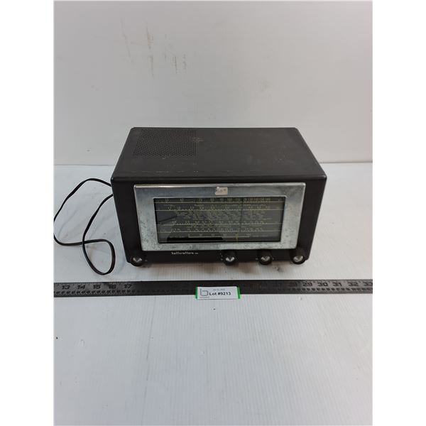 Vintage Hallicrafters Radio - Untested, As is