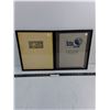 Image 1 : (2) Framed Vintage Butter Wrappers
