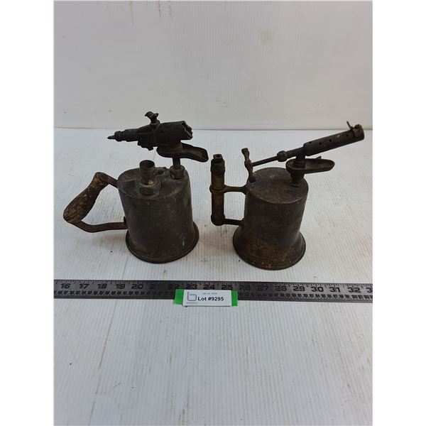 (2) Antique Blow Torches