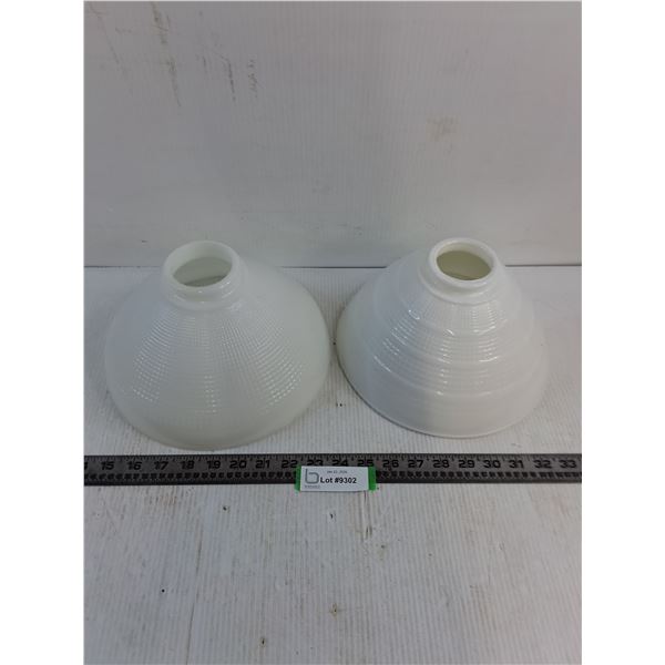 (2) Vintage Light Shades