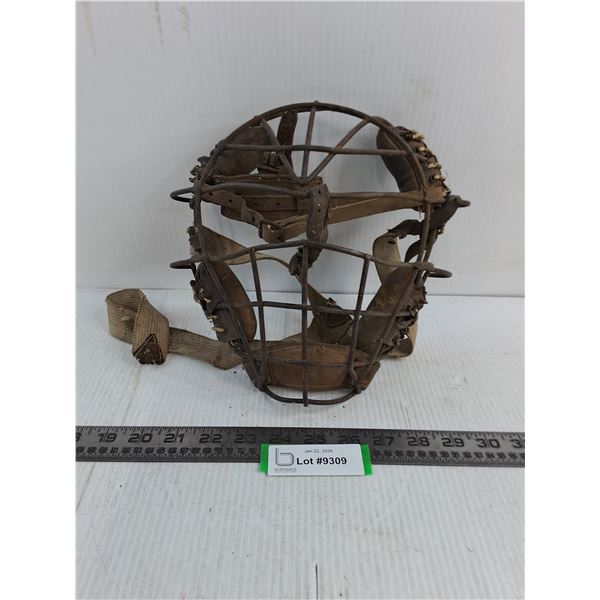 Vintage Catcher's Mask - As is