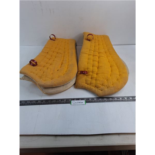 Pair of Ta-Pat-Co Quilted Saddle Pads