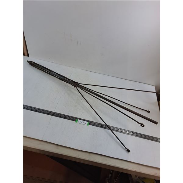 Vintage Lightning Rod - 44" Unextended - Cannot Ship