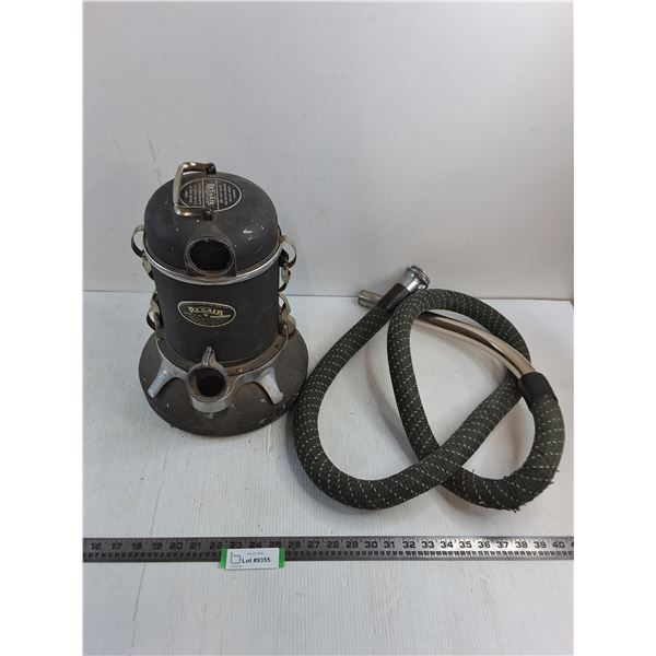 Vintage Rexair Electric Canister Vacuum w/Hose - No Power Cord - Untested, As is