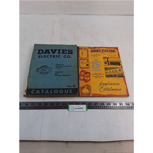 Vintage 'Davies Electric' Catalogues