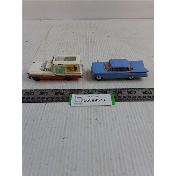 (2) Vintage 'Corgi Toys' Chevy Impalas