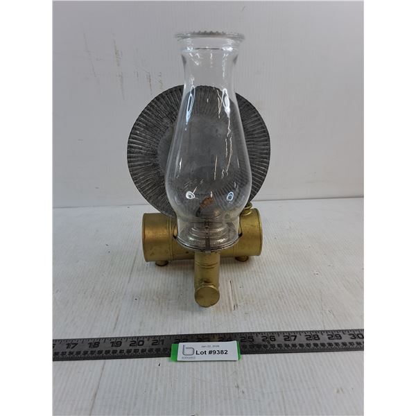 Vintage Oil Lamp Sconce - Pickup Preferred