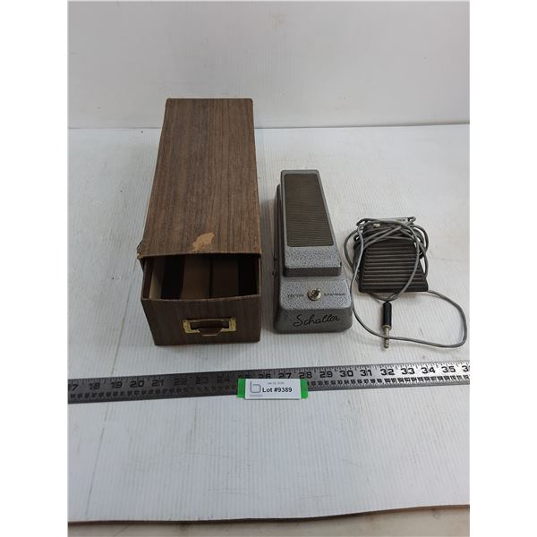 (2) Guitar Acoustics Pedals - Untested, As is, Recipe Card File