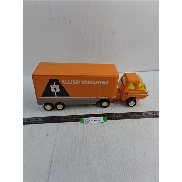 Vintage Tonka Toy "Allied Van Lines" Semi Trailer - 16" Length