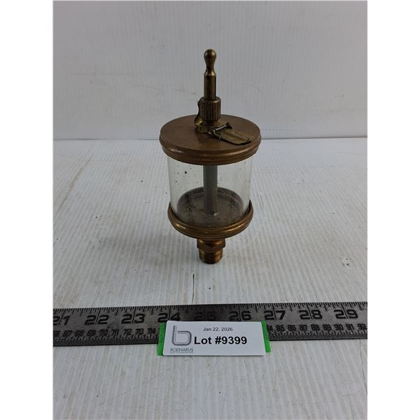 Vintage Brass Drip-Feed Oiler