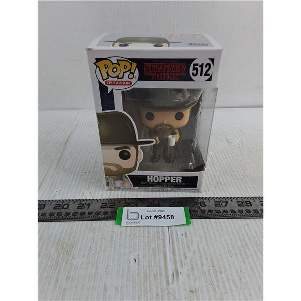 In Box Funko Pop "Hopper" from Stranger Things