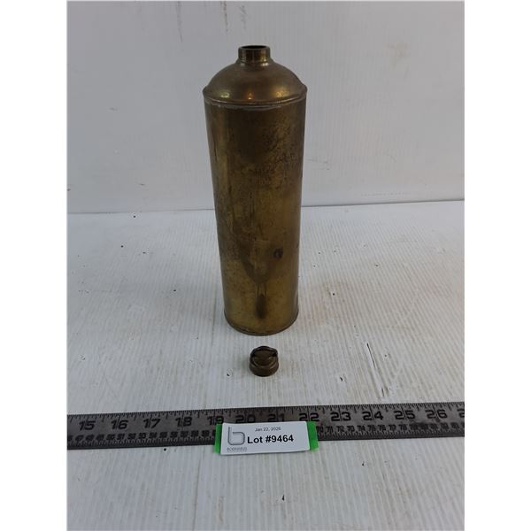 Vintage Brass Water Bottle