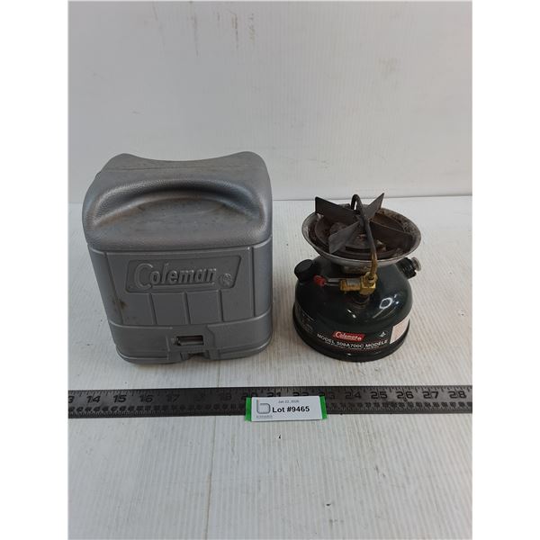 Coleman Single Burner Camp Stove w Storage Case - Cannot Ship