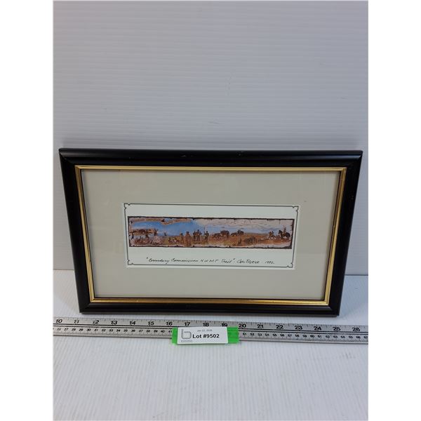 NWMP Trail Print - Gus Froese - 15" x 10"