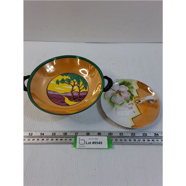 (2) Asian Serving Dishes - Made in Japan