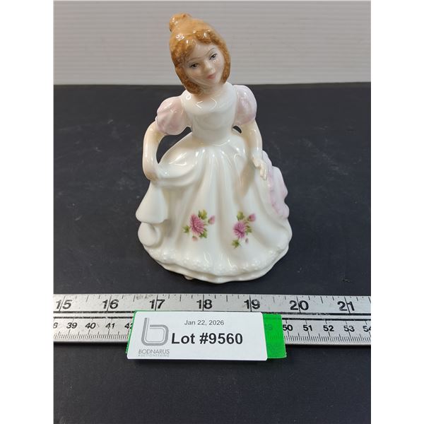 Royal Doulton November Girl Figurine - 5.5" Tall