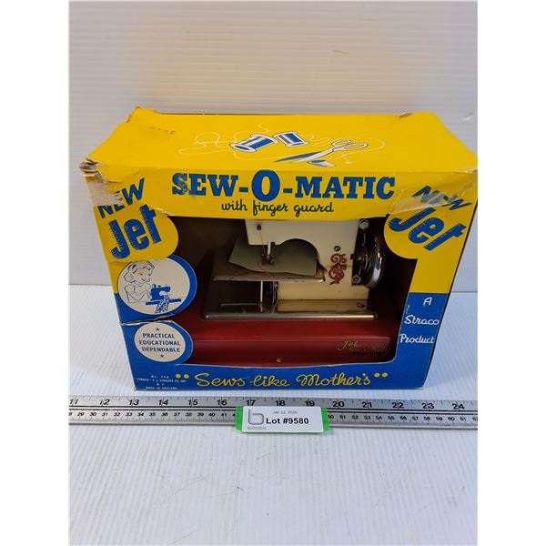 Sew-o-matic Childrens Sewing Machine in Box - As Is
