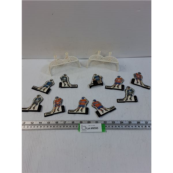 (10) Plastic Table Hockey Players
