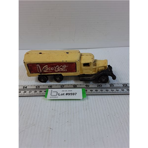 Cast Metal Coca Cola Model