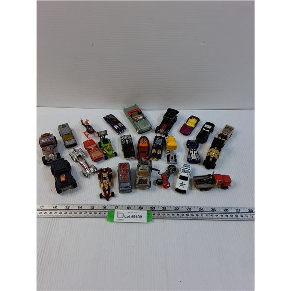 (25) Die Cast Toy Vehicles - Various