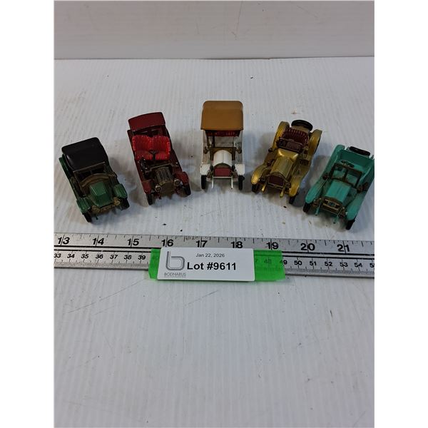 (5) Die Cast Vehicles- Various