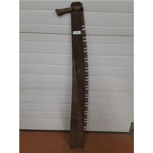 * Antique Saw - 60" Long - CANNOT SHIP, Heavy