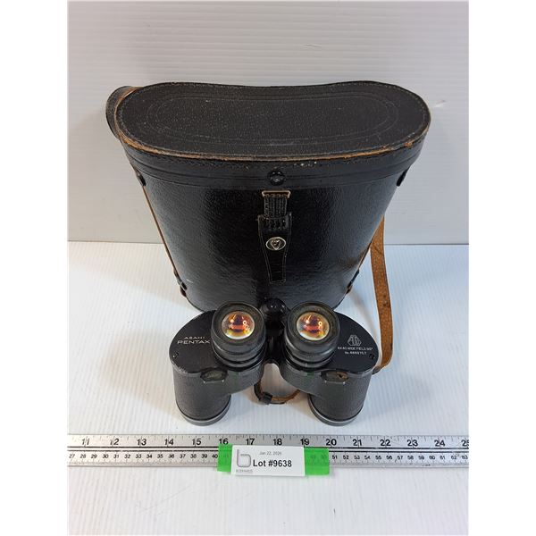 Asami Pentax Binoculars & Carrying Case