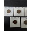 Image 2 : (7) Canadian 1 Cent Coins, 1932-38