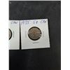 Image 4 : (5) Canadian 5 Cent Coins, 1931-35