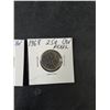 Image 4 : (5) Canadian 25 Cent Coins, 1964-68