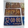 Image 2 : (6) Various Alberta License Plates, 1964- 1974