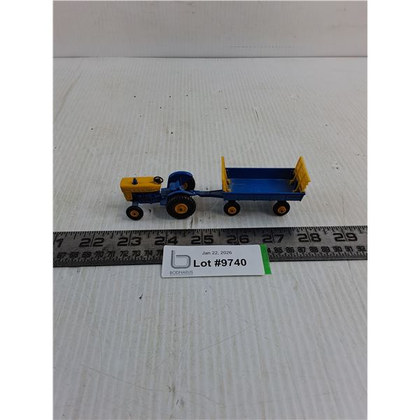 Matchbox Die-Cast Tractor & Wagon