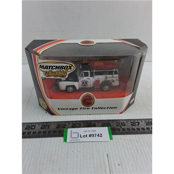 Matchbox 'In Box' Die-Cast Vintage Fire Truck