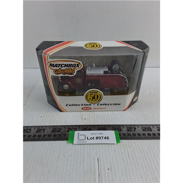 Matchbox 'In Box' Die-Cast 1939 Bedford Fire Truck