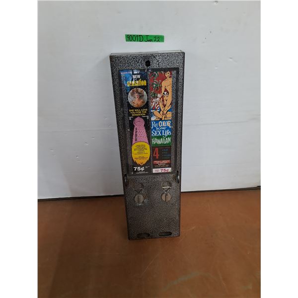 *Vintage Novelty Machine, As Is, 4" x 10" x 33" - CANNOT SHIP
