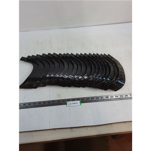 (20) Rototiller Blades - All Rights - PICK UP
