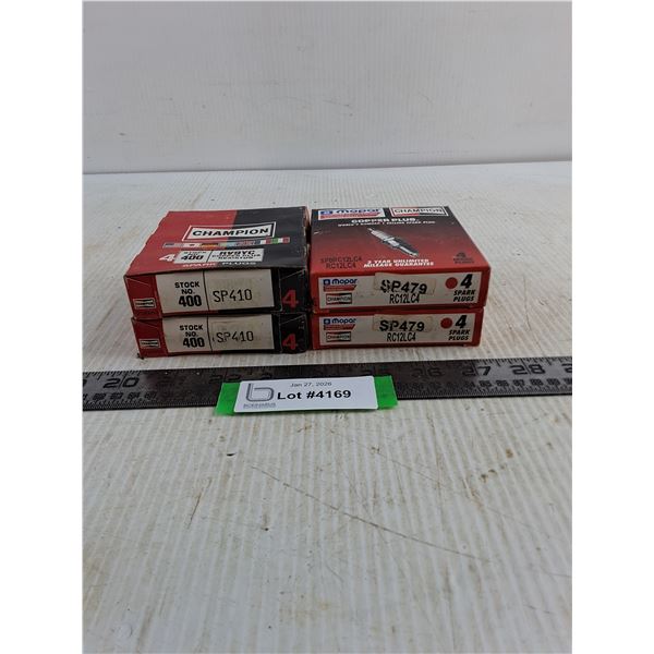 (16) NOS Champion Spark Plugs, As is
