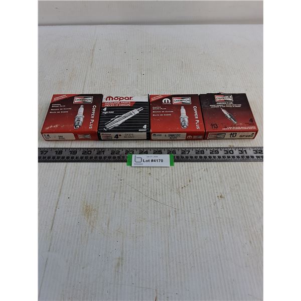(16) NOS Champion Spark Plugs, As is