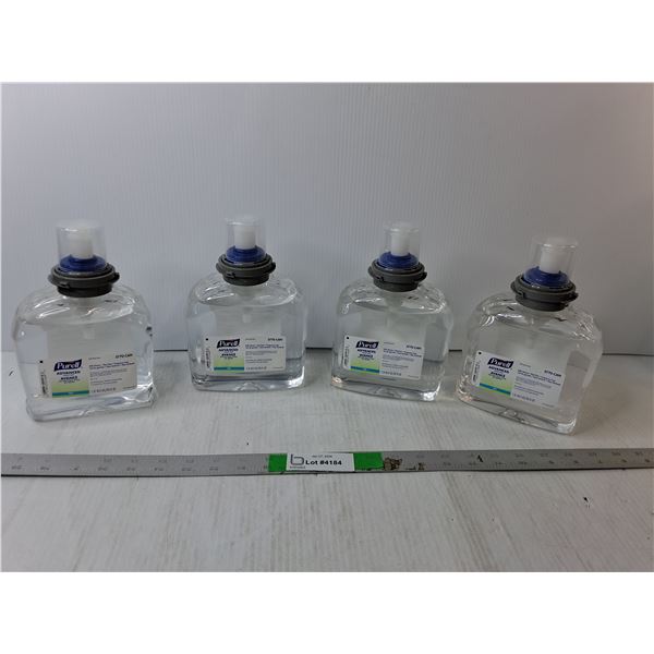 (4) Bottles of Purell Advanced Hand Rub- Cannot Ship