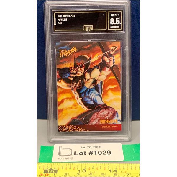 Marvel Comics 1997 Spiderman Hawkeye #46 Team-Ups GMA Graded 8.5 - Rare