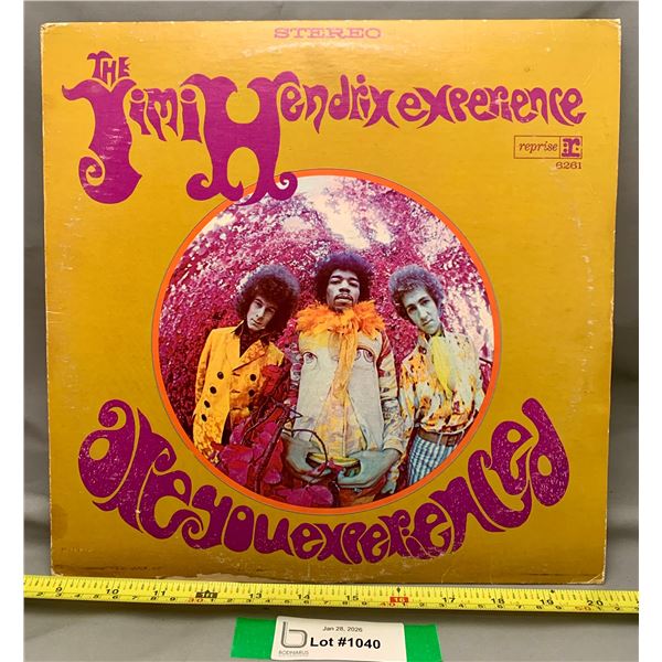 Jimi Hendrix Vintage LP Record Album - Are You Exprienced? Vinyl Good Condition