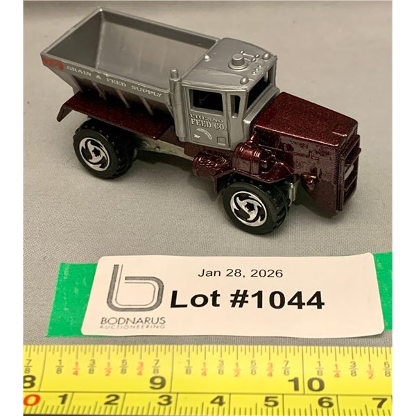 Vintage Hot Wheels 1983 Oshkosh Snowplow Grain Truck - Mint