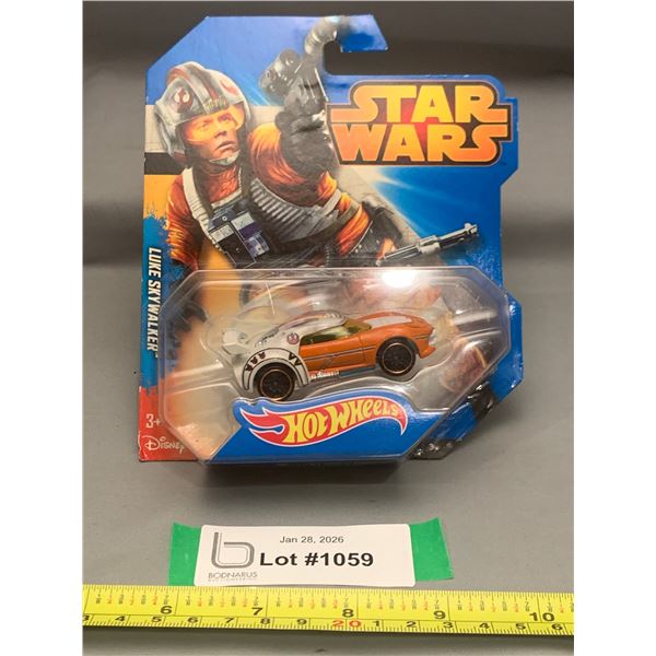 Vintage Hot Wheels NIB Star Wars Luke Skywalker 2014 - Rare