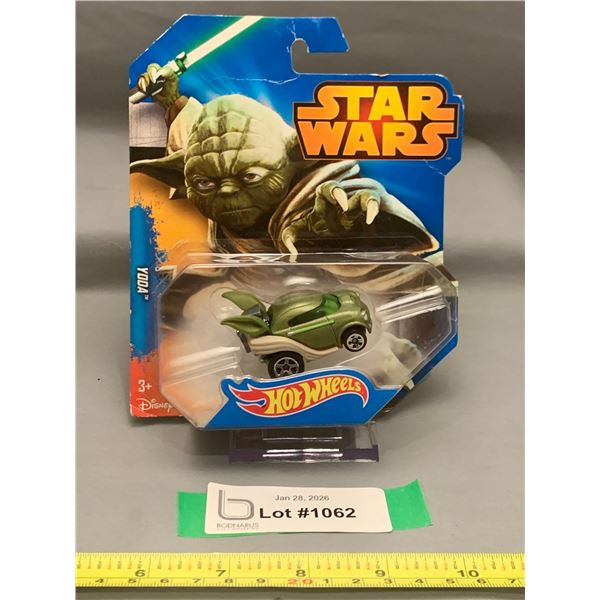 Vintage Hot Wheels Star Wars Yoda 2014 NIB