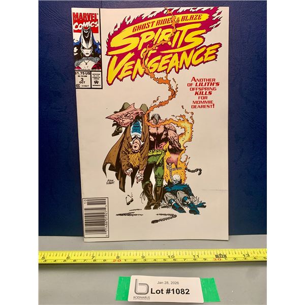 Marvel Comics #3 Volume 1 - Ghost Rider & Blaze Spirits of Vengeance VF / NRMT Condition
