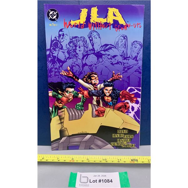 JLA Comics #1 World Without Grownups 1998 - Rare NRMT Condition