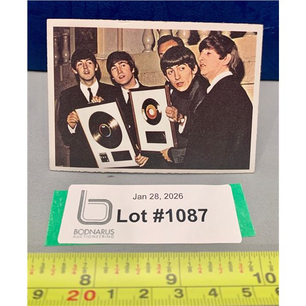 TCG The Beatles 1964 #35A Color Collectors Card - Paul Ringo George & John! - RARE!
