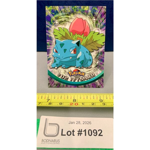Pokemon Vintage 1999 Topps Ivysaur #2