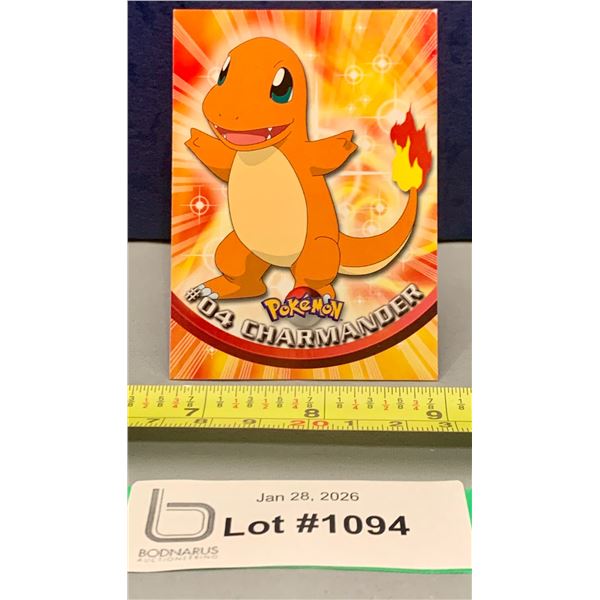 Pokemon Vintage 1999 Topps Charmander #4